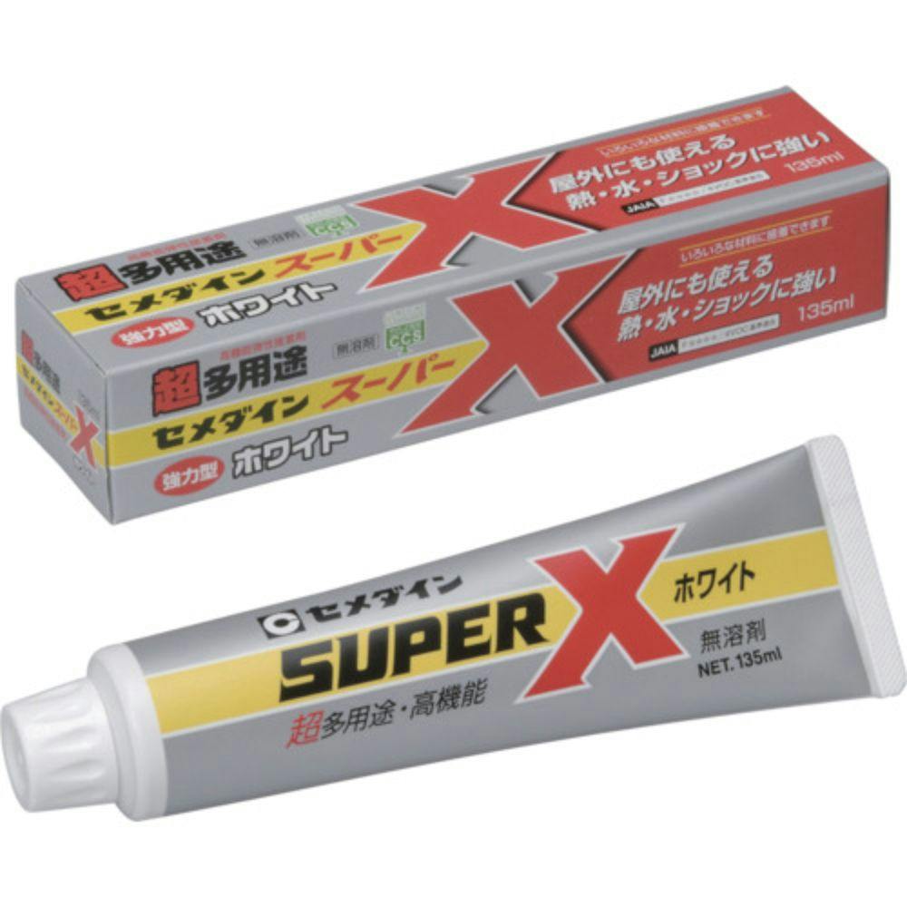 ▽…ちっち ゼオスキン 新品 3点セット セメダイン スーパーX ホワイト AX-039 135ml | 接着・補修・梱包 通販