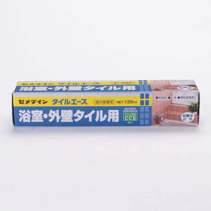 セメダイン タイルエース 浴室・外壁タイル用 白色 CA-358 120ml