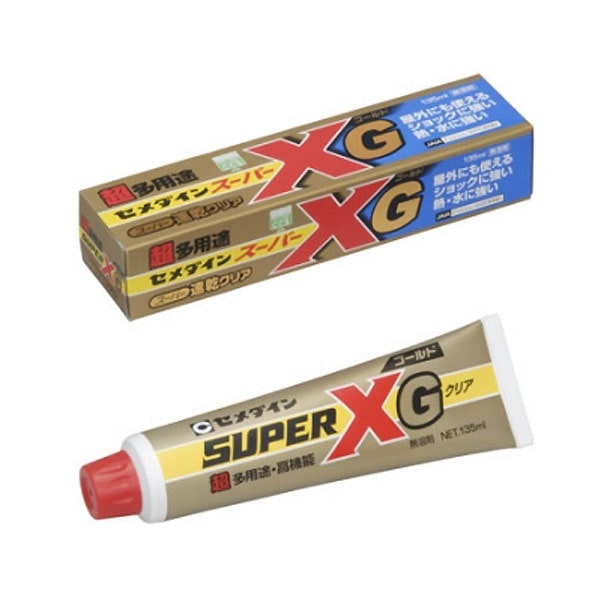 セメダイン スーパーXゴールド クリア AX-015 135ml 接着・補修・梱包 ホームセンター通販【カインズ】