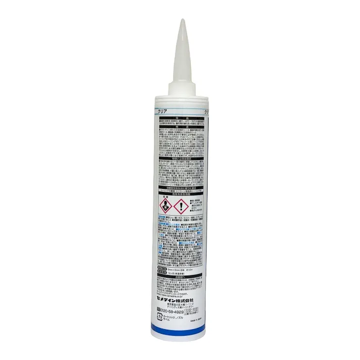 セメダイン シリコーンシーラント 8060 クリア 330ml 1本入