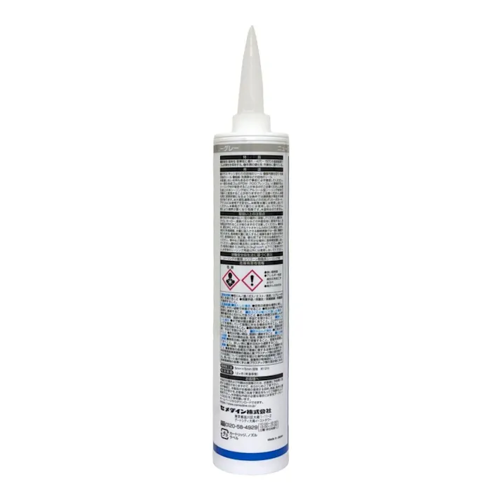 セメダイン シリコーンシーラント 8060 ニューグレー 330ml 1本入