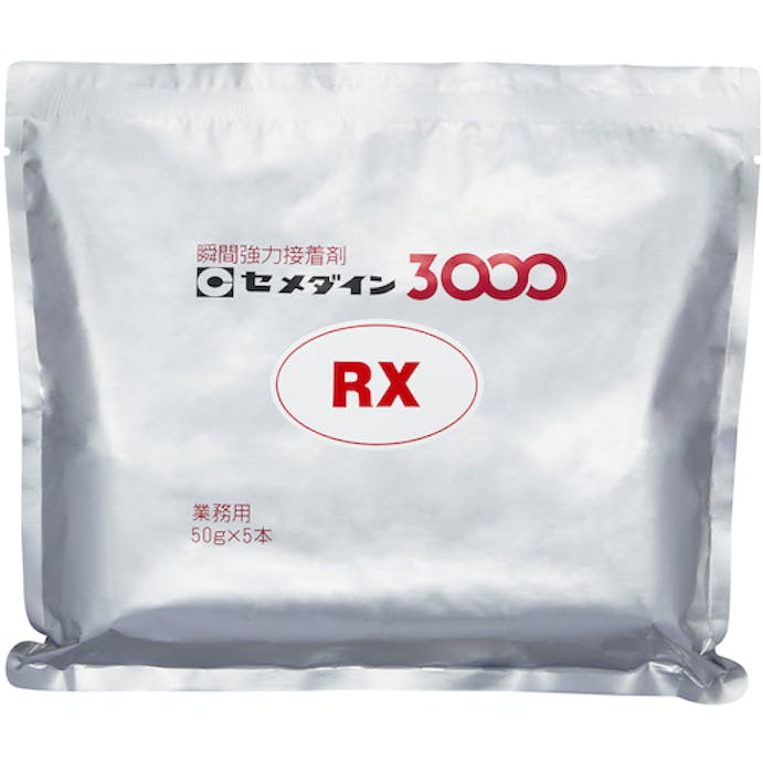 【CAINZ-DASH】セメダイン 瞬間接着剤　３０００ＲＸ（超速硬化・難接着タイプ）　５０ｇ　ＡＣ－０６１ AC-061【別送品】