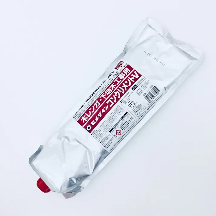 セメダイン コンクリメントV 木レンガ・下地木工事用 灰色 RE-266 1kg