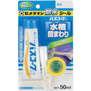 【CAINZ-DASH】セメダイン バスコークN 透明 P50ml(防カビ剤なし) HJ-148 HJ-148【別送品】