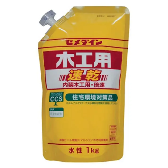セメダイン 木工用速乾 スタンドパック AE-332 1kg