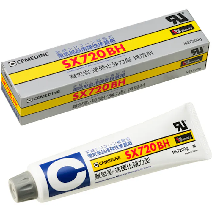 【CAINZ-DASH】セメダイン SX720BH 200g (黒色・高粘度) AX-217 AX-217【別送品】