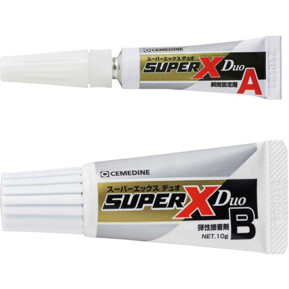 セメダイン スーパーXデュオ DUO 透明 AX-231 13gセット | 接着・補修