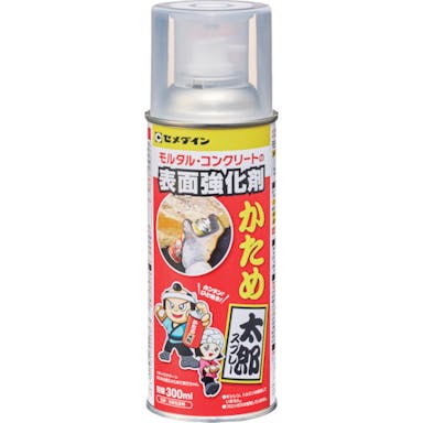 【CAINZ-DASH】セメダイン かため太郎スプレー　３００ｍｌ　（モルタル・コンクリートの表面強化）　ＡＰ－３３６【別送品】