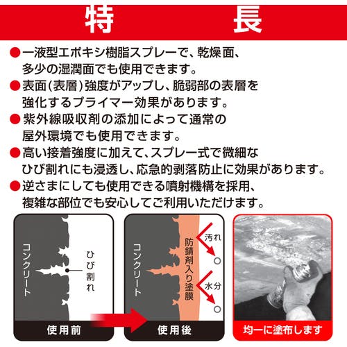 CAINZ-DASH】セメダイン 表面強化剤 かため太郎スプレー