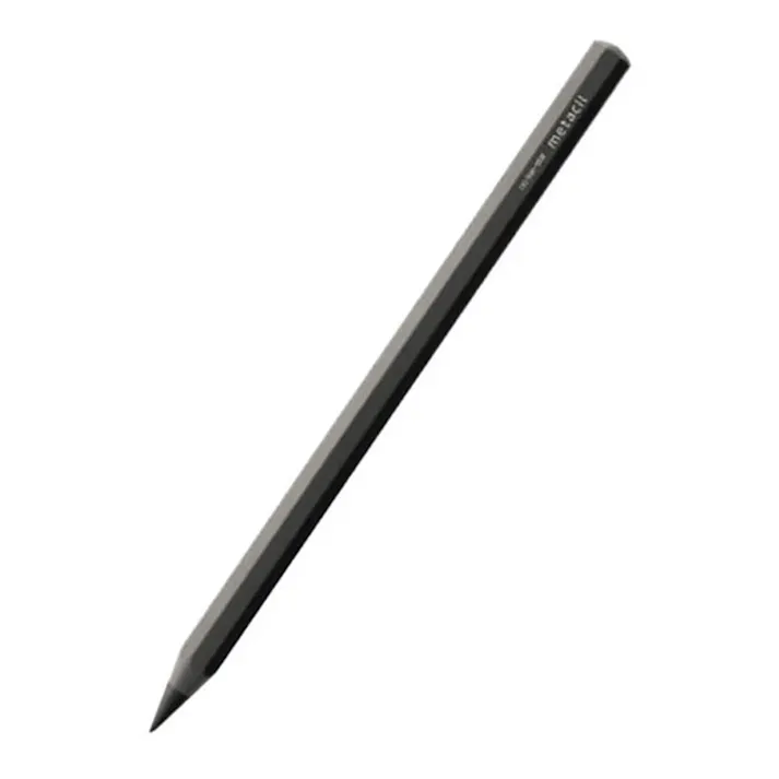 サンスター文具 メタルペンシル metacil メタシル ブラック