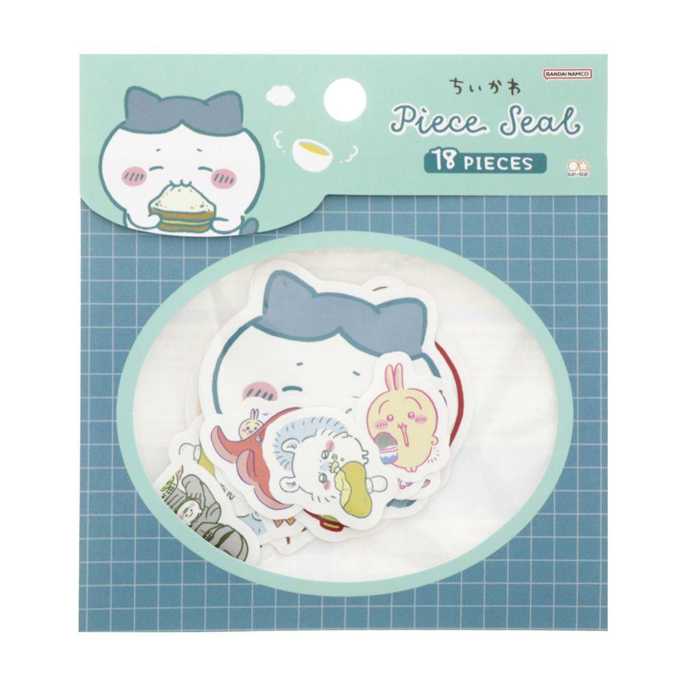 サンスター ピースシール ちいかわ もぐもぐ ブルー(販売終了 