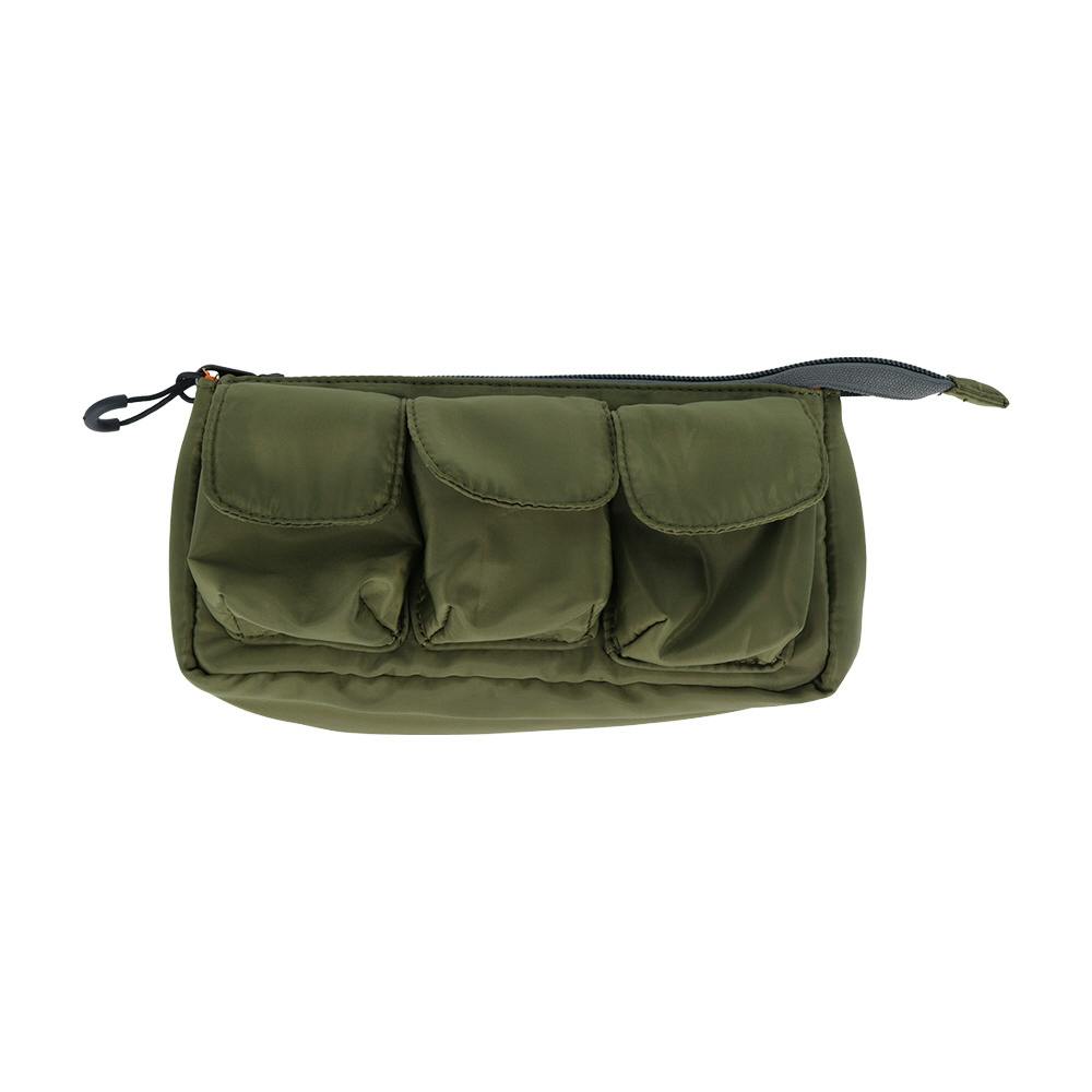 サンスター文具 ペンケース GEARS PACK ギアーズパック カーキ