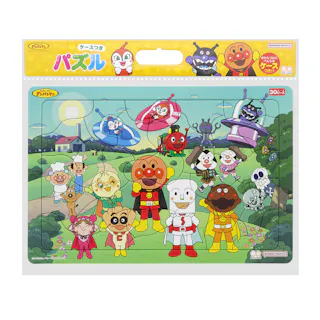 サンスター文具 パズルしようよ 30P アンパンマンといっしょにおはよう!