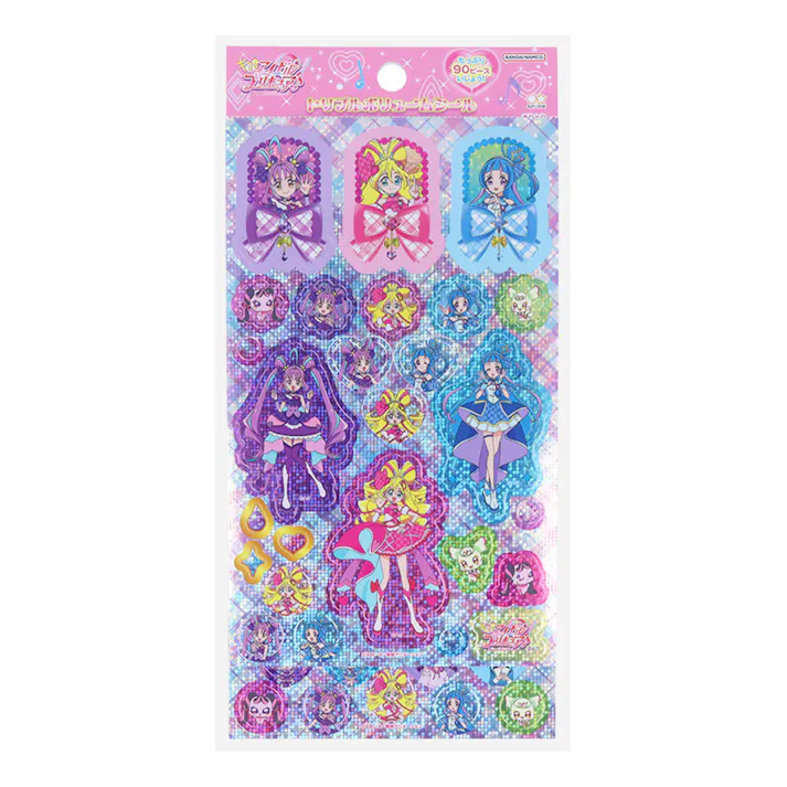 サンスター文具 トリプルボリュームシール キミとアイドル プリキュア