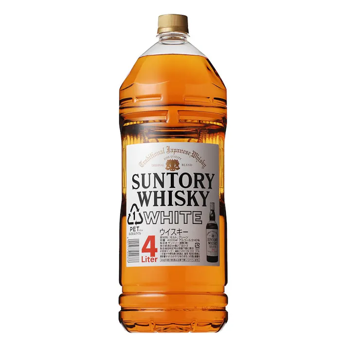 サントリー ウィスキー 大ホワイト ペットボトル 4000ml【別送品】