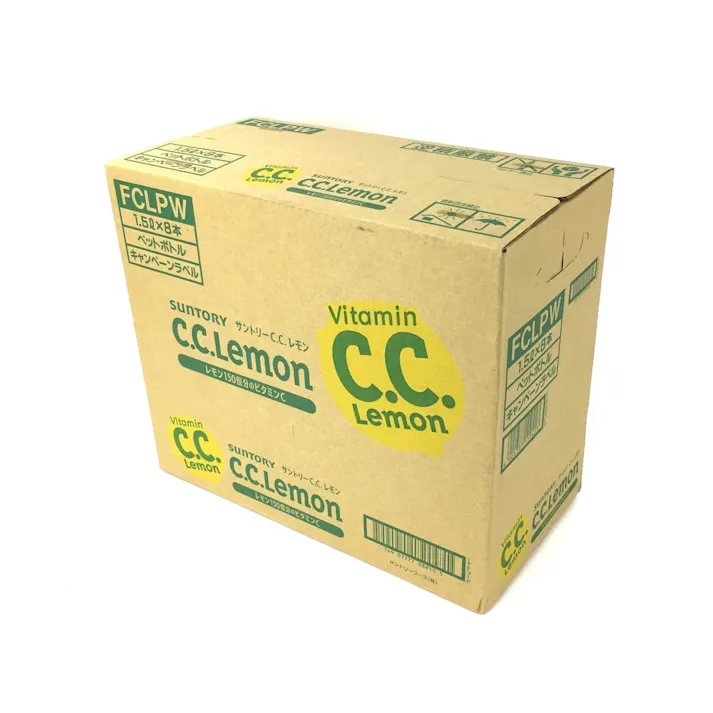 【ケース販売】サントリー C.C.レモン 1.5L×8本