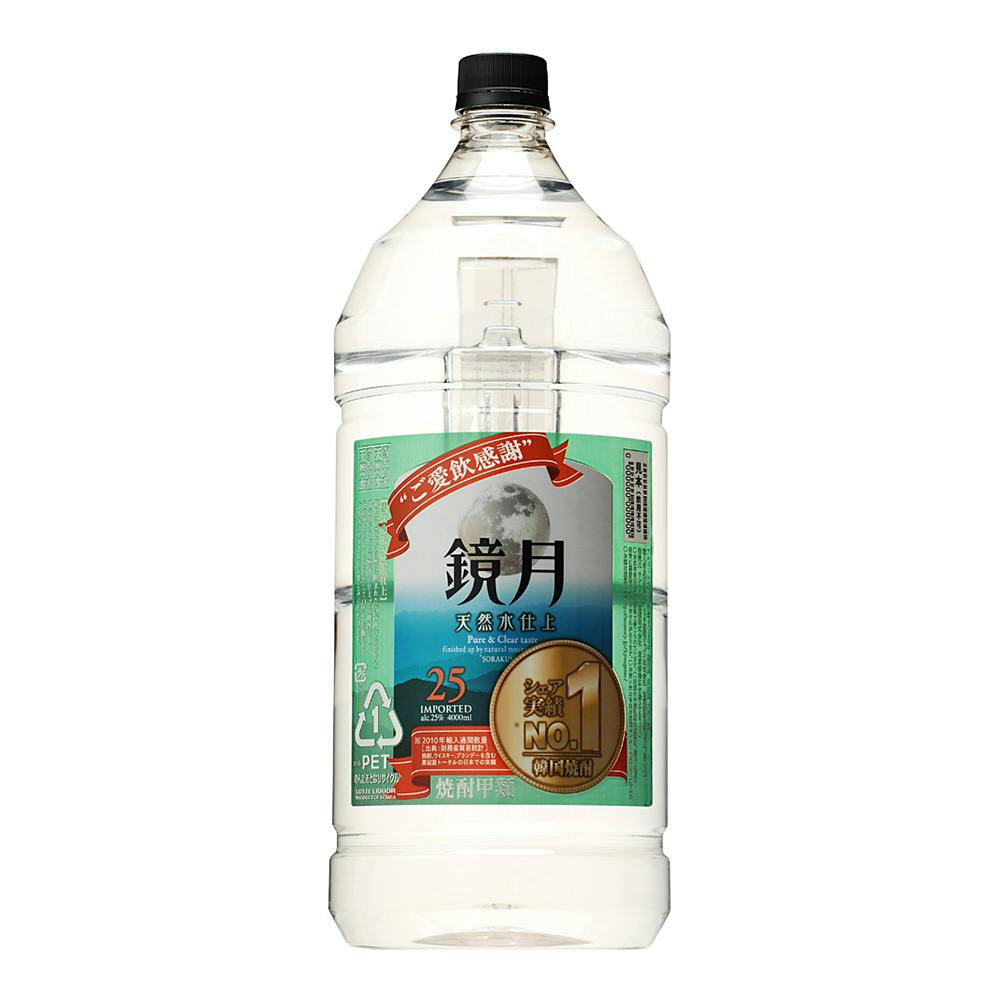 鏡月 グリーン 25度 4000ml