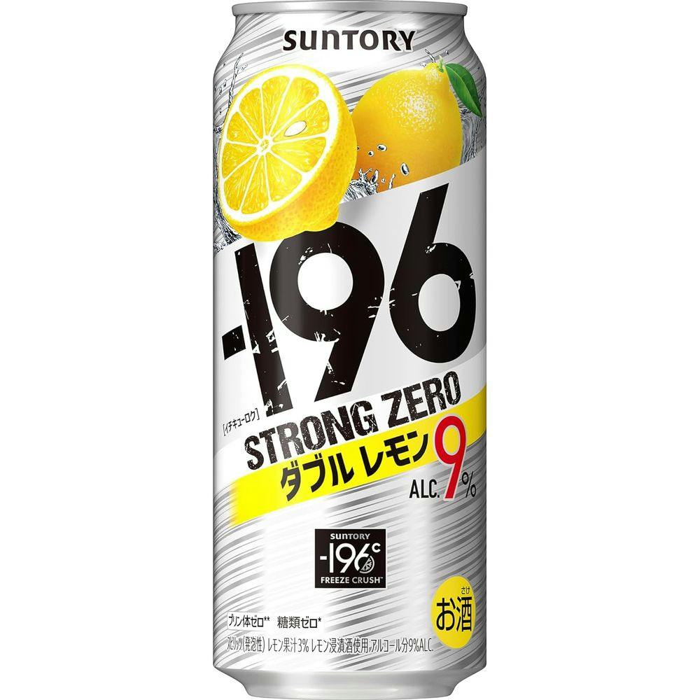 ケース販売】サントリー -196度 ストロングゼロ ダブルレモン
