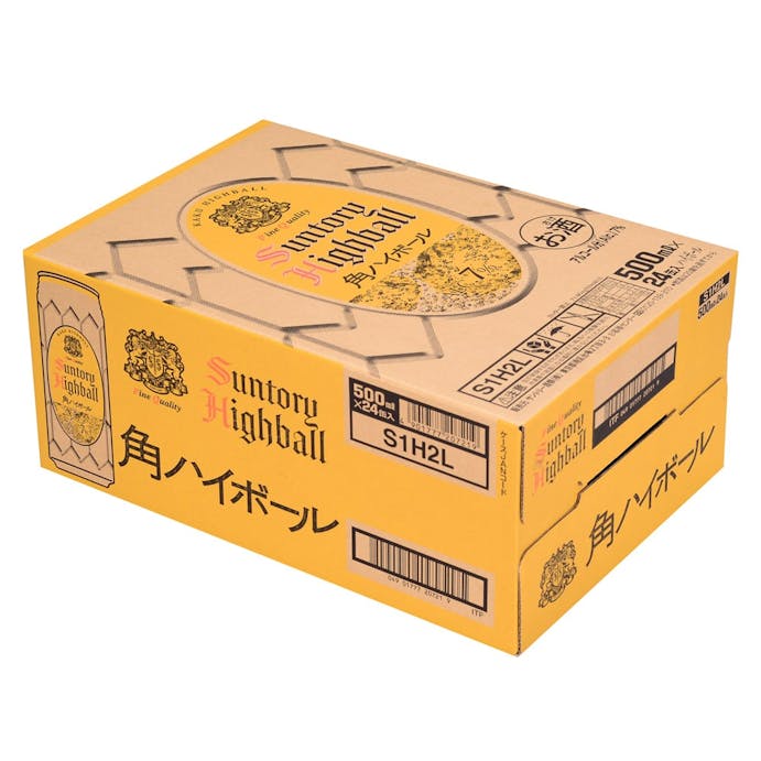 【ケース販売】サントリー 角ハイボール缶 500ml×24本【別送品】