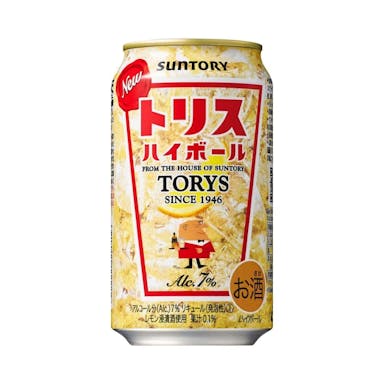 【ケース販売】サントリー トリスハイボール 350ml×24本【別送品】(販売終了)