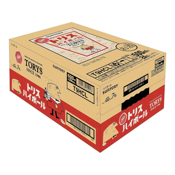 【ケース販売】サントリー トリスハイボール 500ml×24本