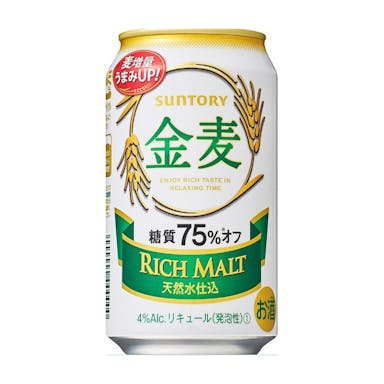 【ケース販売】サントリー 金麦 糖質75%オフ 350ml×24本【別送品】