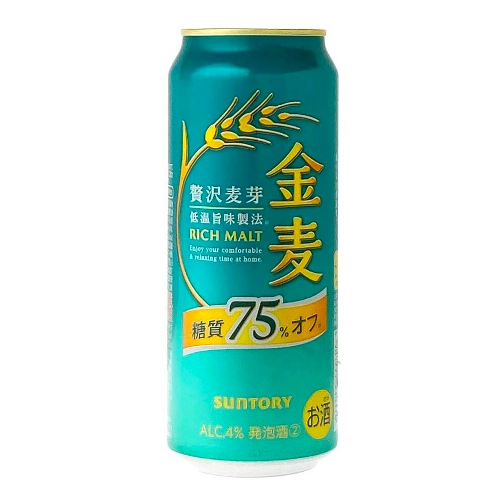 ケース販売】サントリー 金麦 糖質75%オフ 500ml×24本【別送品