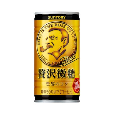 【ケース販売】サントリー ボス 贅沢微糖 缶 185g×30本