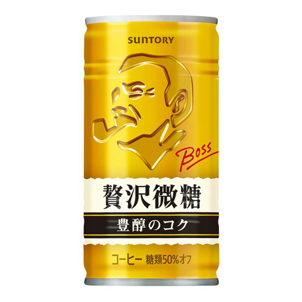 ケース販売】サントリー ボス 贅沢微糖 缶 185g×30本 | 飲料・水・お茶