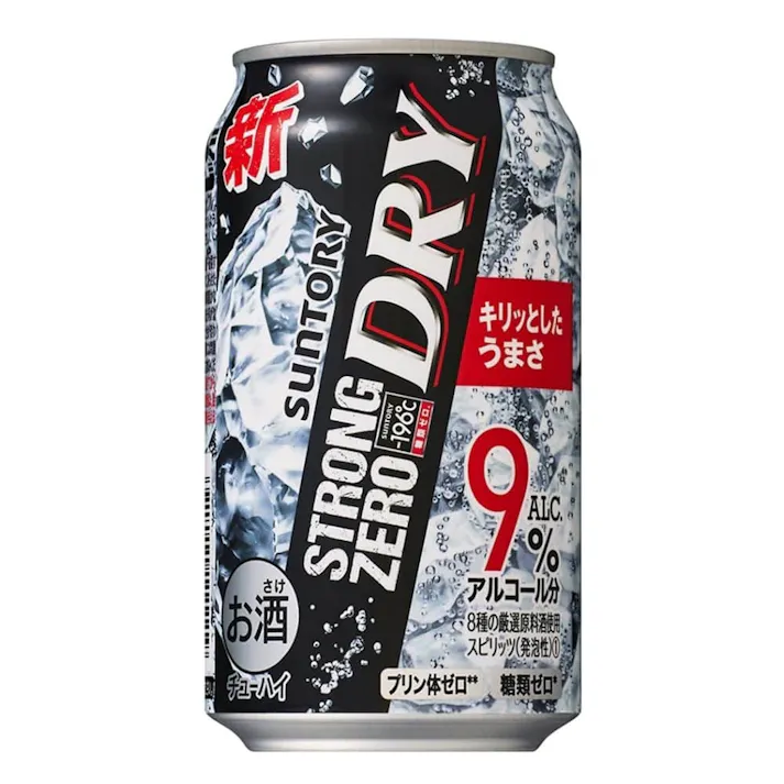 【ケース販売】サントリー -196度 ストロングゼロ ドライ 350ml×24本