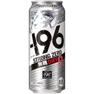 【ケース販売】サントリー -196度 ストロングゼロ ドライ 500ml×24本【別送品】