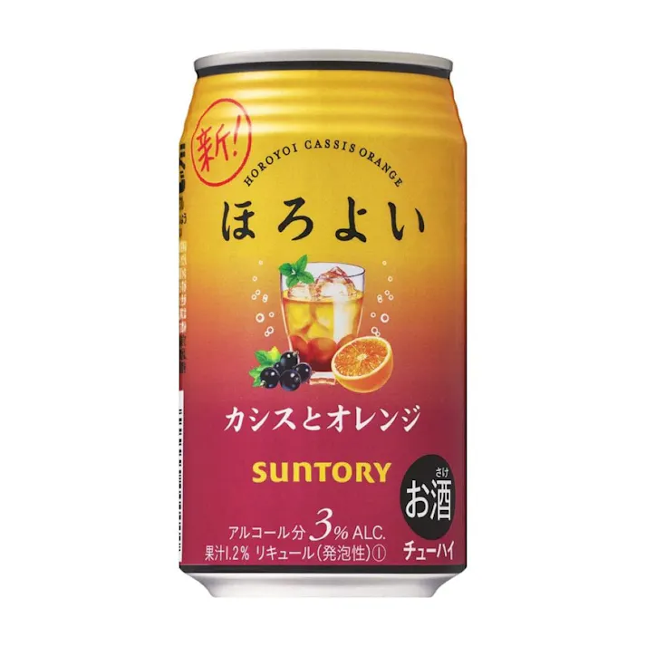 【ケース販売】サントリー ほろよい カシスとオレンジ 350ml×24本【別送品】(販売終了)