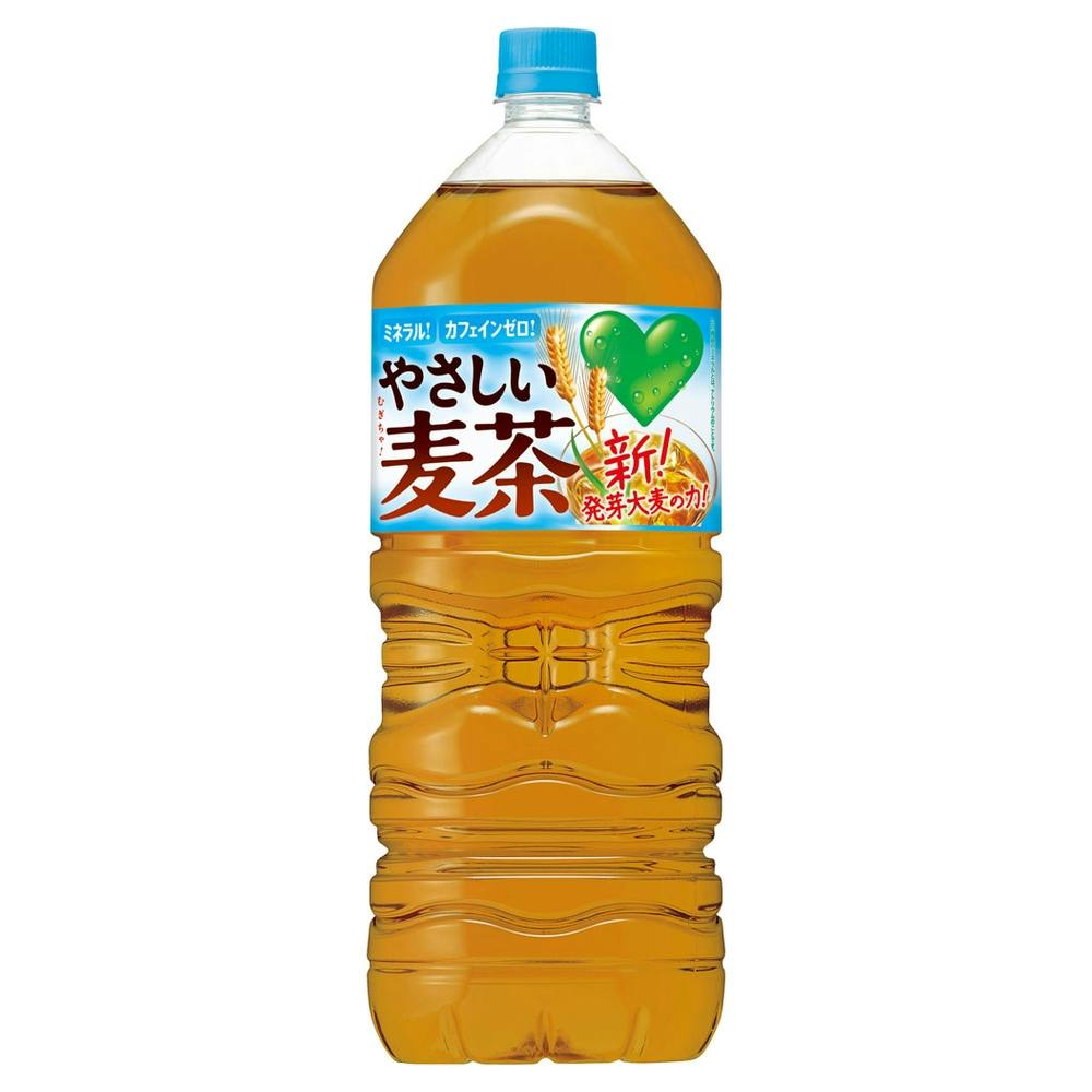 ケース販売】サントリー GREEN DA・KA・RA やさしい麦茶 2L×6本 | 飲料