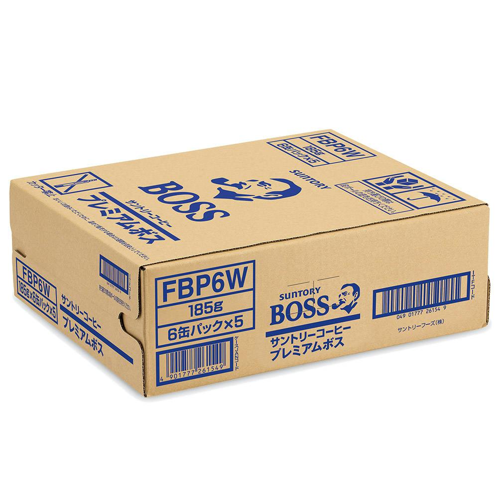 ケース販売】サントリー プレミアムボス 缶 185g×30本 (販売終了