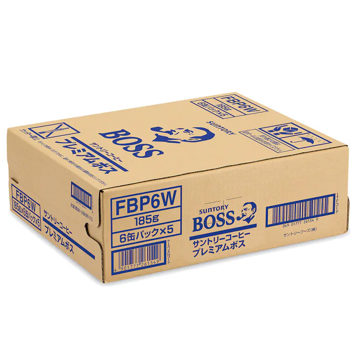【ケース販売】サントリー プレミアムボス 缶 185g×30本