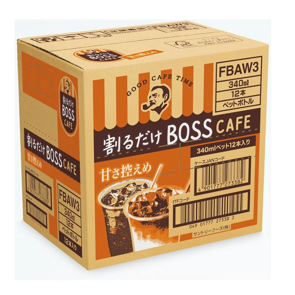 CRAFT BOSS カフェ 無糖 340ml×2本×12本 CRAFT BOSS カフェ 無糖 340ml×2本×12本 お得✨】割る