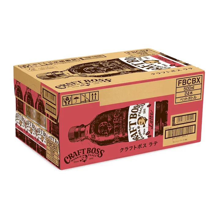 【ケース販売】サントリー クラフトボス ラテ 500ml×24本
