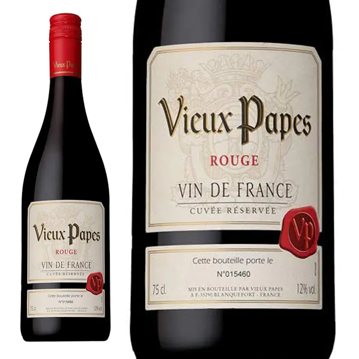ヴュー パープ フランス 赤 750ml【別送品】