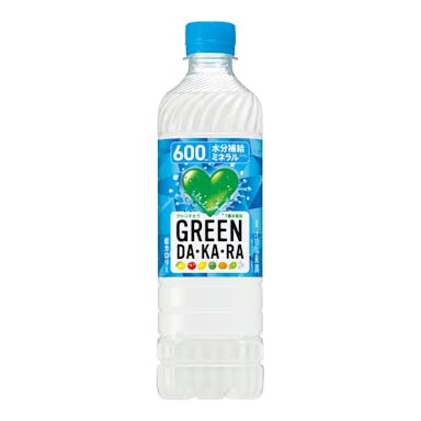 【ケース販売】サントリー GREEN DA・KA・RA 600ml×24本