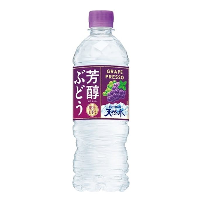 【ケース販売】サントリー 芳醇ぶどう＆サントリー天然水 540ml×24本(販売終了)