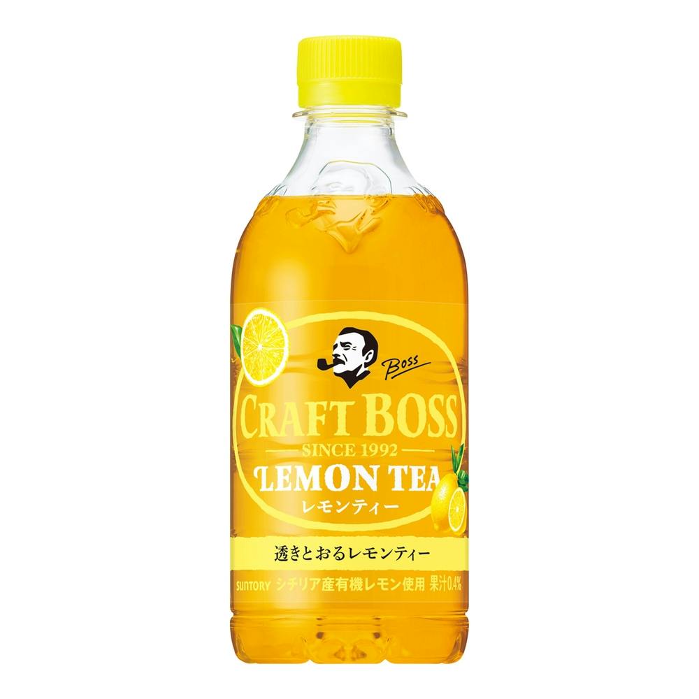 ケース販売】サントリー クラフトボス レモンティー 450ml×24本