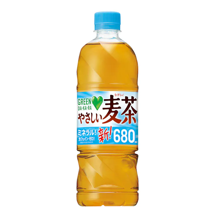 【ケース販売】サントリー GREEN DA・KA・RA やさしい麦茶 680ml×24本