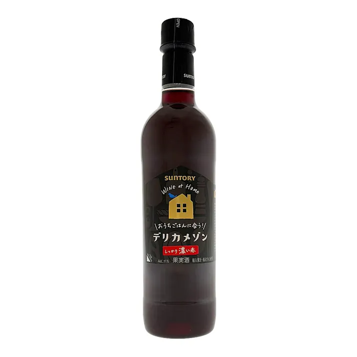 サントリー デリカメゾン しっかり濃い赤 720ml