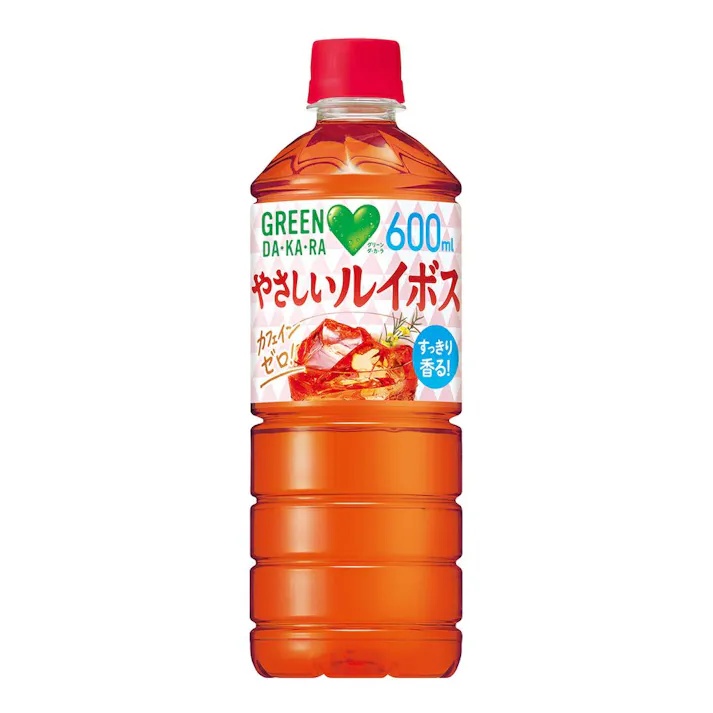 【ケース販売】サントリー GREEN DA・KA・RA やさしいルイボス 600ml×24本
