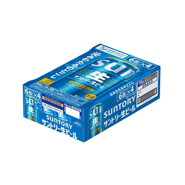 【ケース販売】サントリー生ビール350ml×24本【別送品】