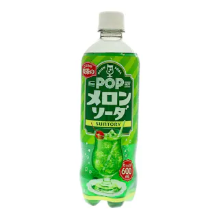 【ケース販売】POPメロンソーダ 600ml×24本