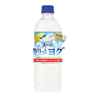 サントリー天然水 きりっとヨグ 朝摘みレモン&ヨーグルト 590ml×1本