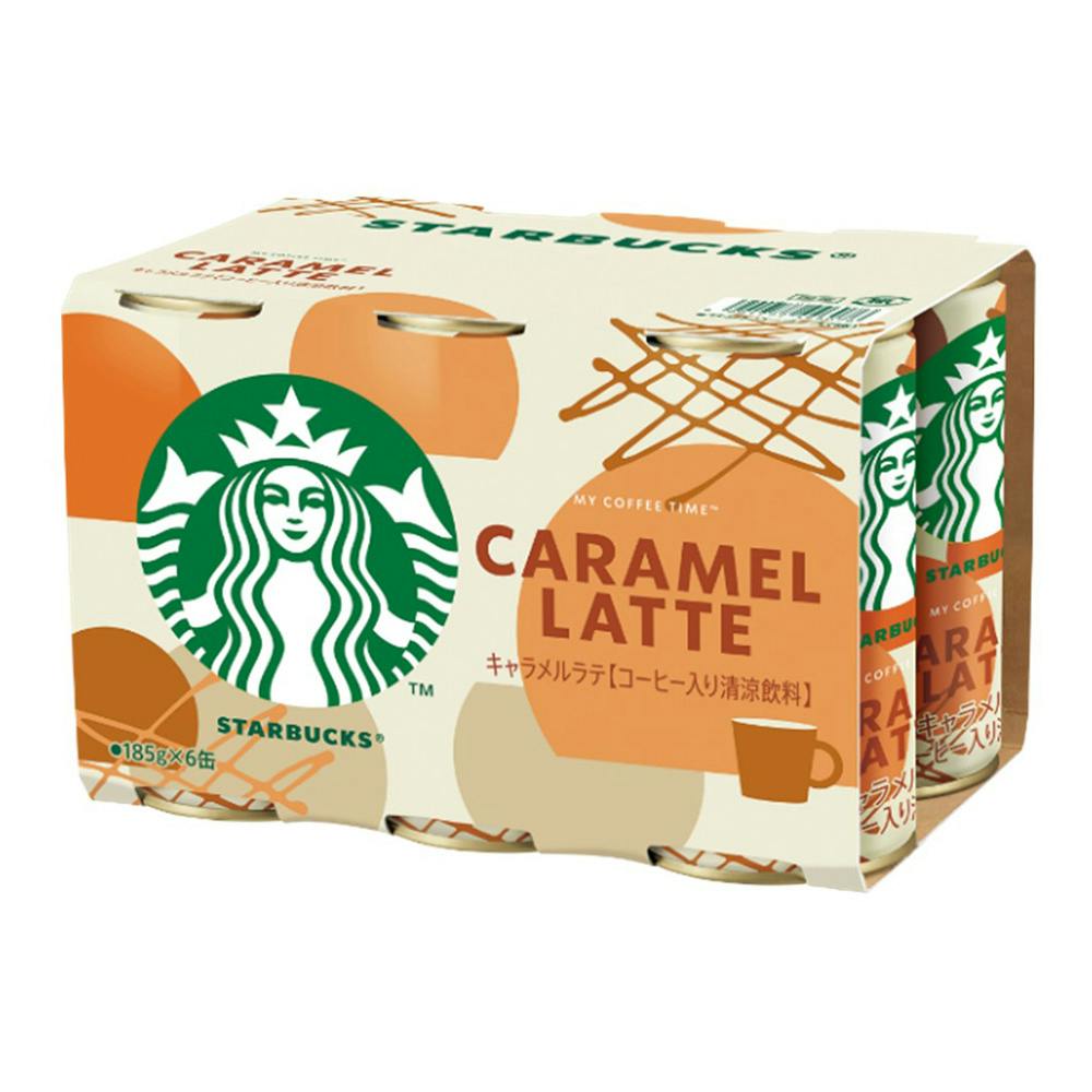 ケース販売】スターバックス キャラメルラテ 185g×30本 | 飲料・水