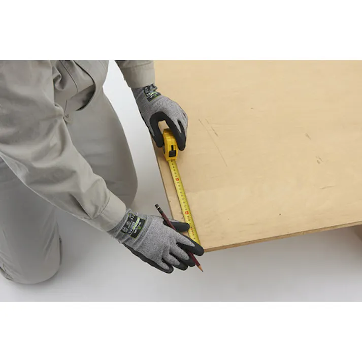 【CAINZ-DASH】ショーワグローブ 耐切創手袋 NO346 デュラコイル346 グレー XLサイズ NO346-XL【別送品】