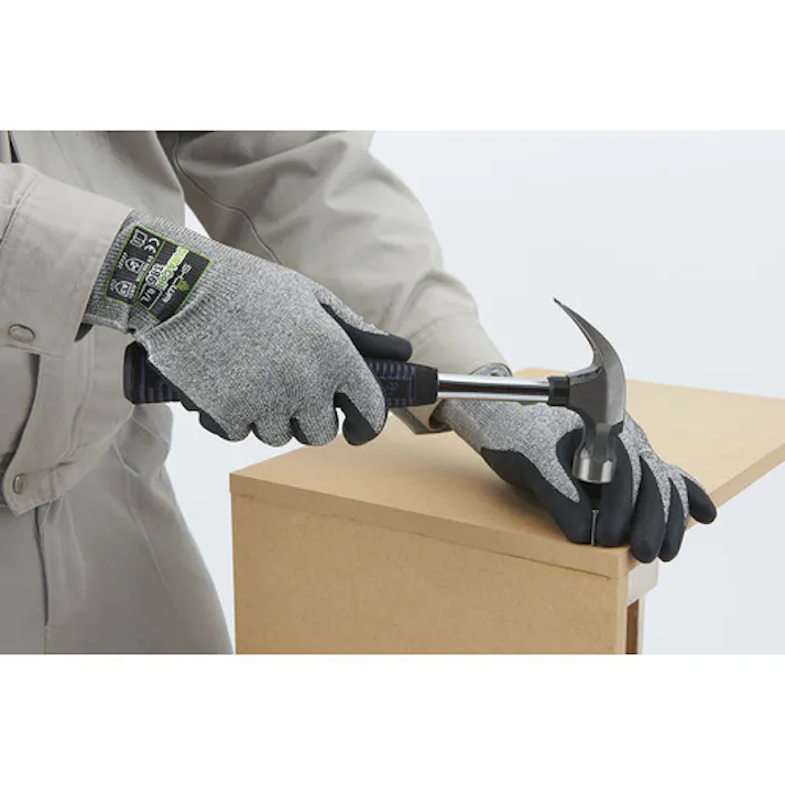 【CAINZ-DASH】ショーワグローブ 耐切創手袋 NO386 デュラコイル386 Lサイズ NO386-L【別送品】